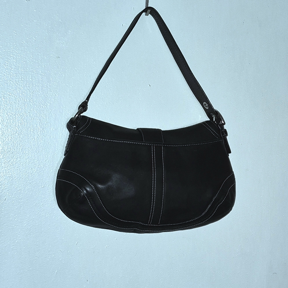 Coach Y2K Soho Black Leather Shoulder Bag - Picture 13 of 13